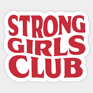 Empowerment Essence - Strong Girls Club Sticker